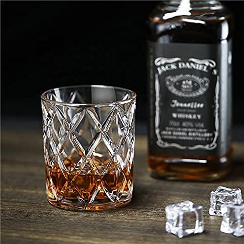 CZECH WHISKEY GLASS SET OF 6 + FREE PEG MEASURE