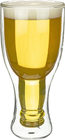 UPSIDE DOWN BEER GLASS - SET OF 2