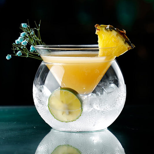 DUAL MARTINI GLASS 120ML - SET OF 2