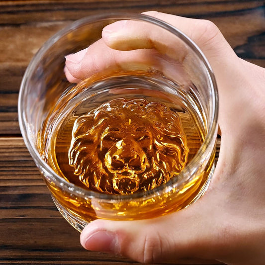 THE LION WHISKEY GLASS