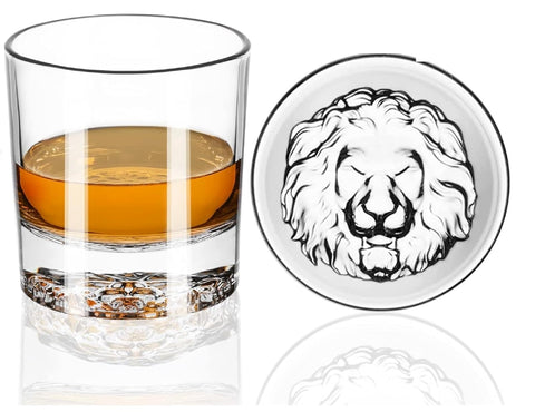 THE LION WHISKEY GLASS
