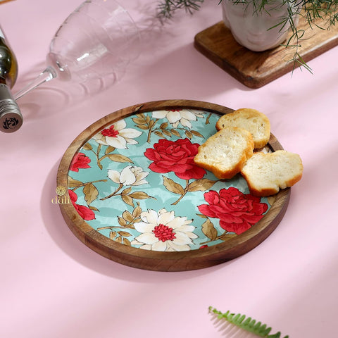 ENAMEL COATED ROUND MULTIPURPOSE SERVING PLATTER