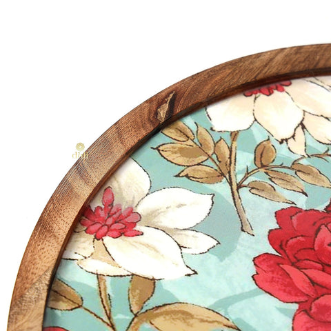 ENAMEL COATED ROUND MULTIPURPOSE SERVING PLATTER