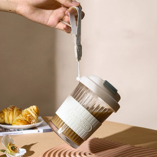 HUSTLER'S TEA & COFFEE GLASS SIPPER