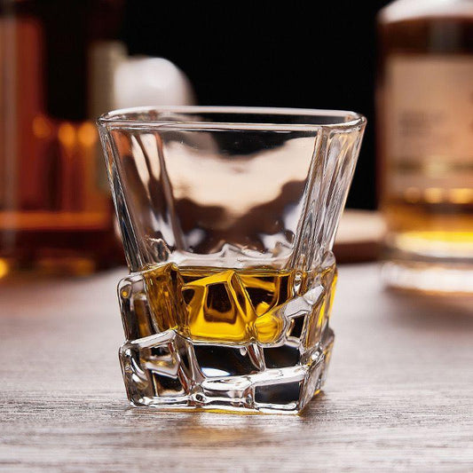 IRIS WHISKEY GLASS SET OF 6 + FREE PEG MEASURE