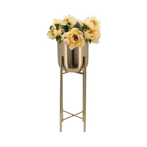 METAL DECORATIVE MODERN INDOOR PLANTER - PACK OF 2