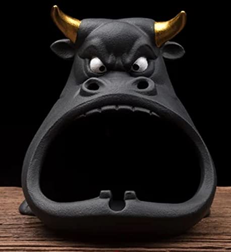 ANGRY BULL CIGARETTE ASHTRAY -PACK OF 1