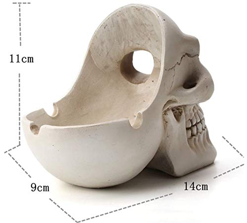 SKULL SHAPE CIGARETTE ASHTRAY - PACK OF 1