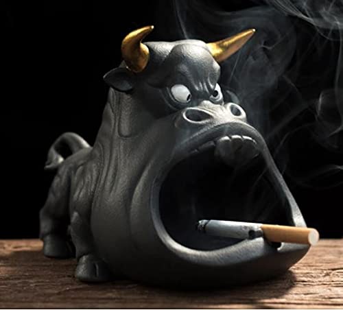ANGRY BULL CIGARETTE ASHTRAY -PACK OF 1