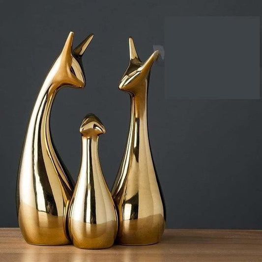 LUCKY GOLDEN DEER SET