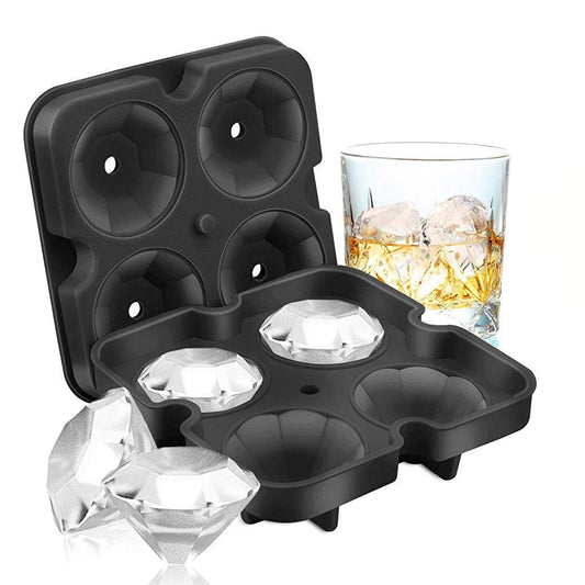DIAMOND SHAPE ICE CUBE SILICON TRAY