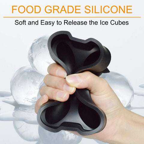SILICONE ICE BALL TRAY
