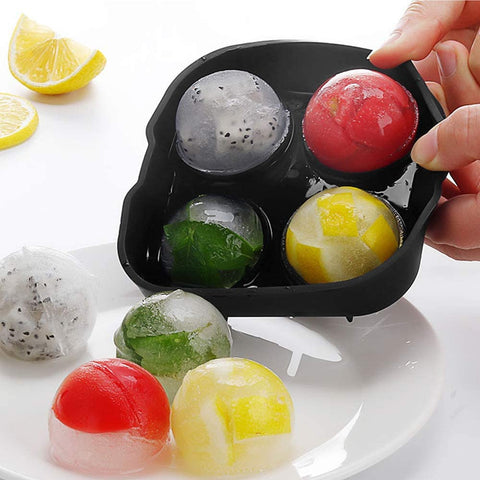 SILICONE ICE BALL TRAY