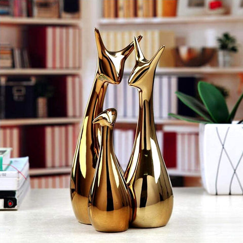 LUCKY GOLDEN DEER SET