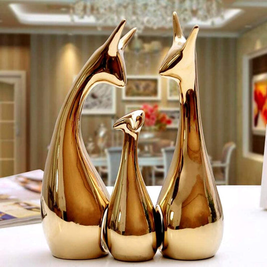 LUCKY GOLDEN DEER SET