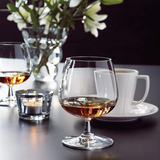 CRYSTAL ELEGANT GLASS - SET OF 6 AT PRICE OF 4
