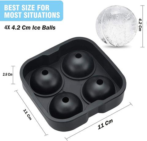 SILICONE ICE BALL TRAY