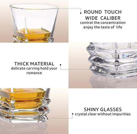 STYLISH GLASS DECANTER SET 6 PCS GLASS SET - PACK OF 7