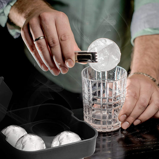 SILICONE ICE BALL TRAY