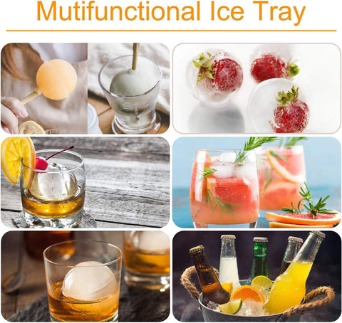 SILICONE ICE BALL TRAY