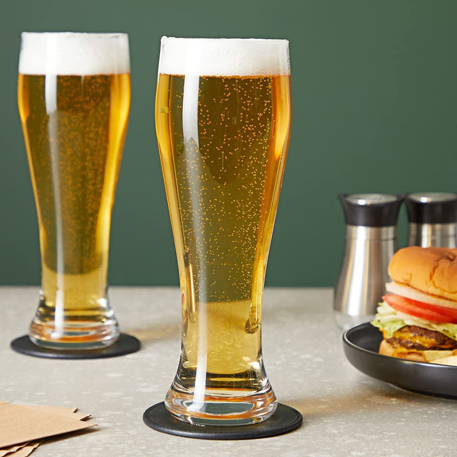 WEIZEN TALL BEER GLASS SET OF 6 DOROSO