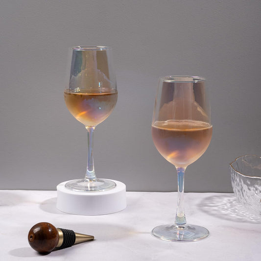 SHINE WINE GLASS SET OF 6 + FREE CORK SCREW OPENER