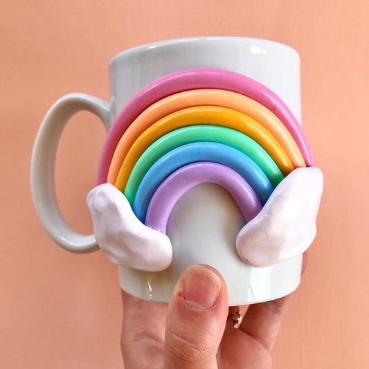 3D RAINBOW MUG 300ML - SET OF 1